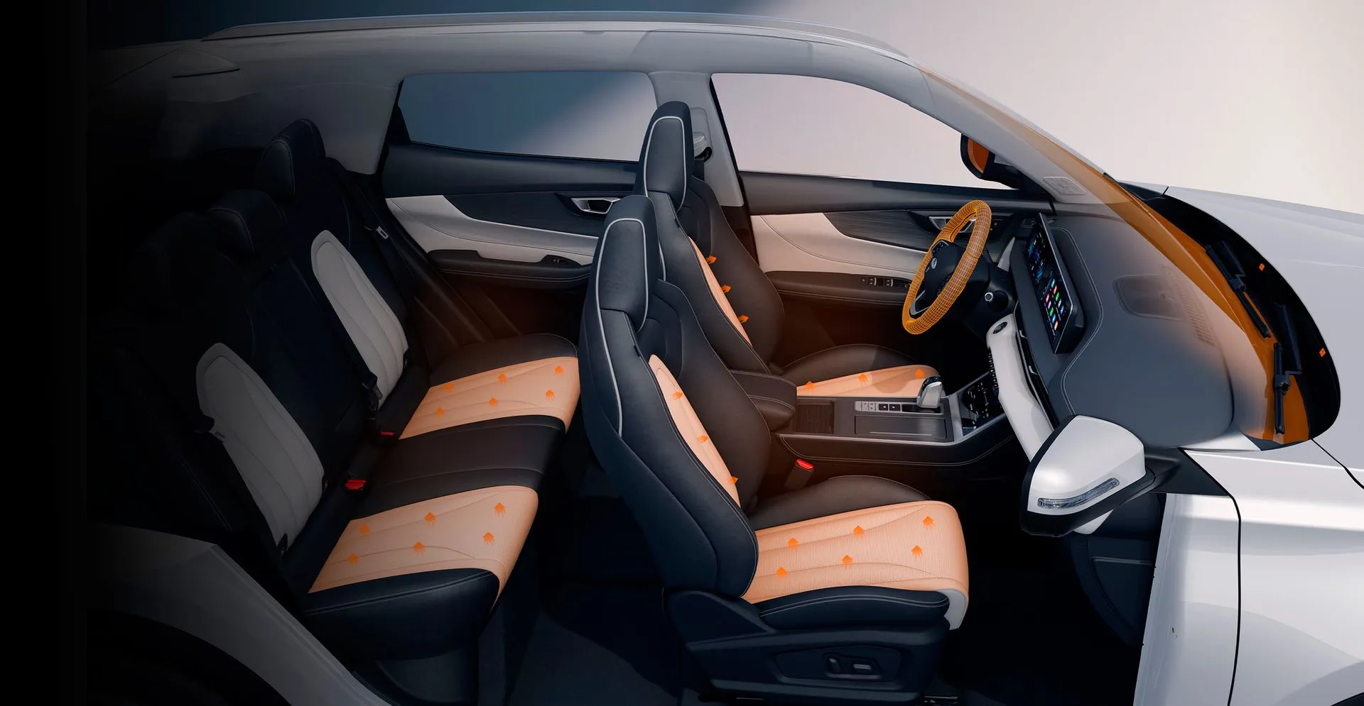 Интерьер салона <br>Chery Tiggo 4  NEW