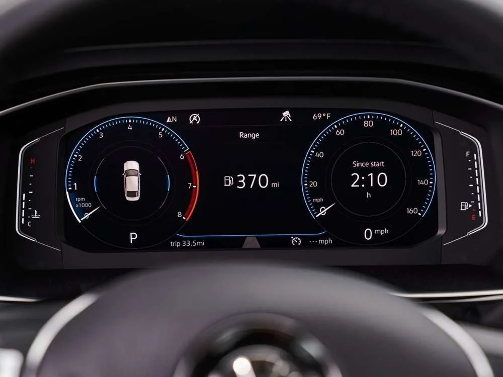 Интерьер салона <br>Volkswagen Jetta