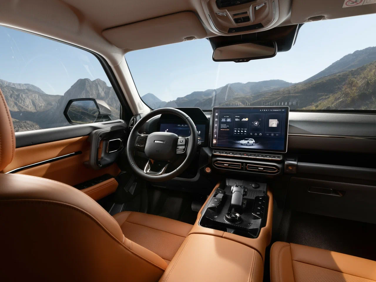 Интерьер салона <br>Haval H7