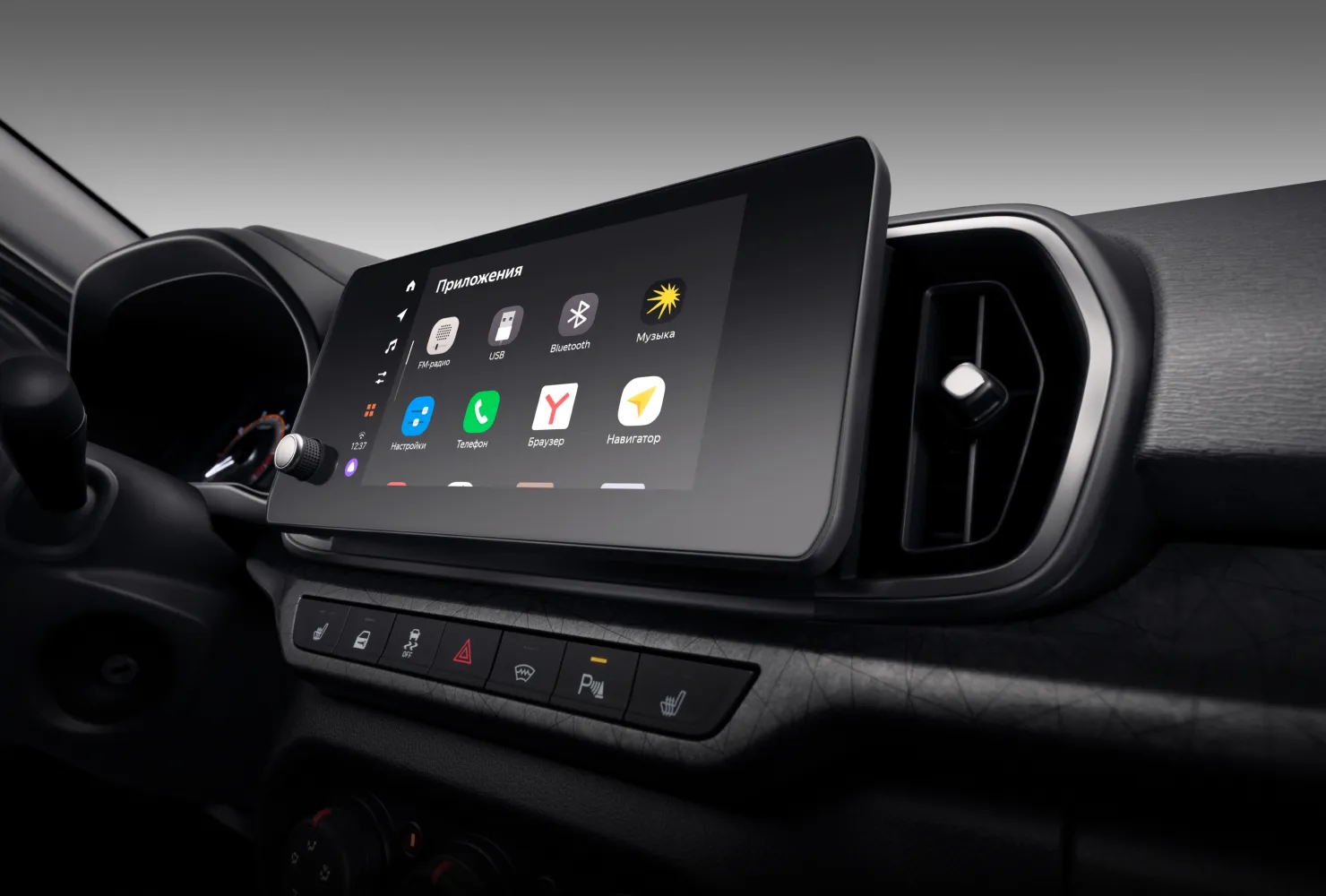 Интерьер салона <br>Lada Iskra SW