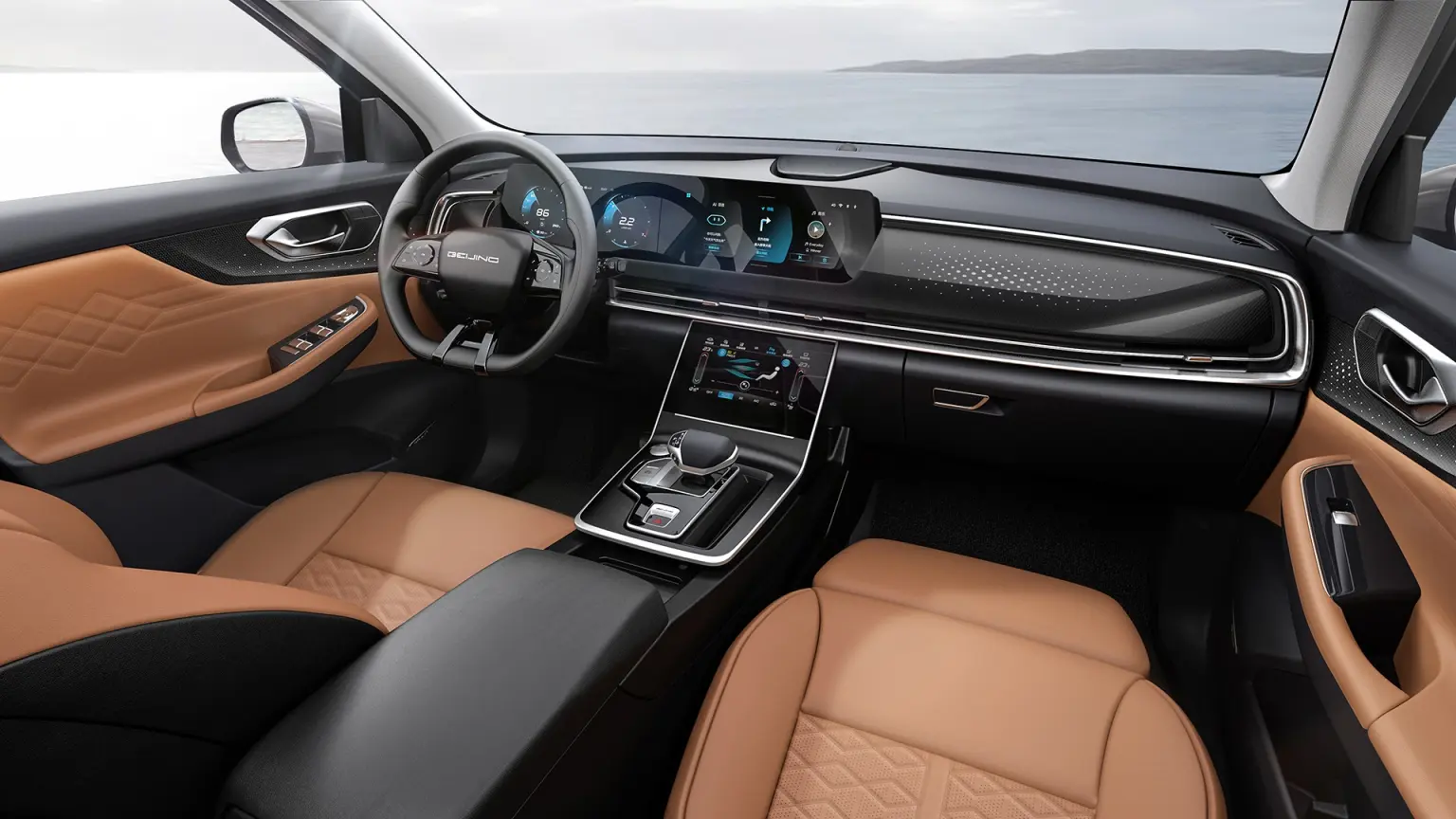 Интерьер салона <br>BAIC X75