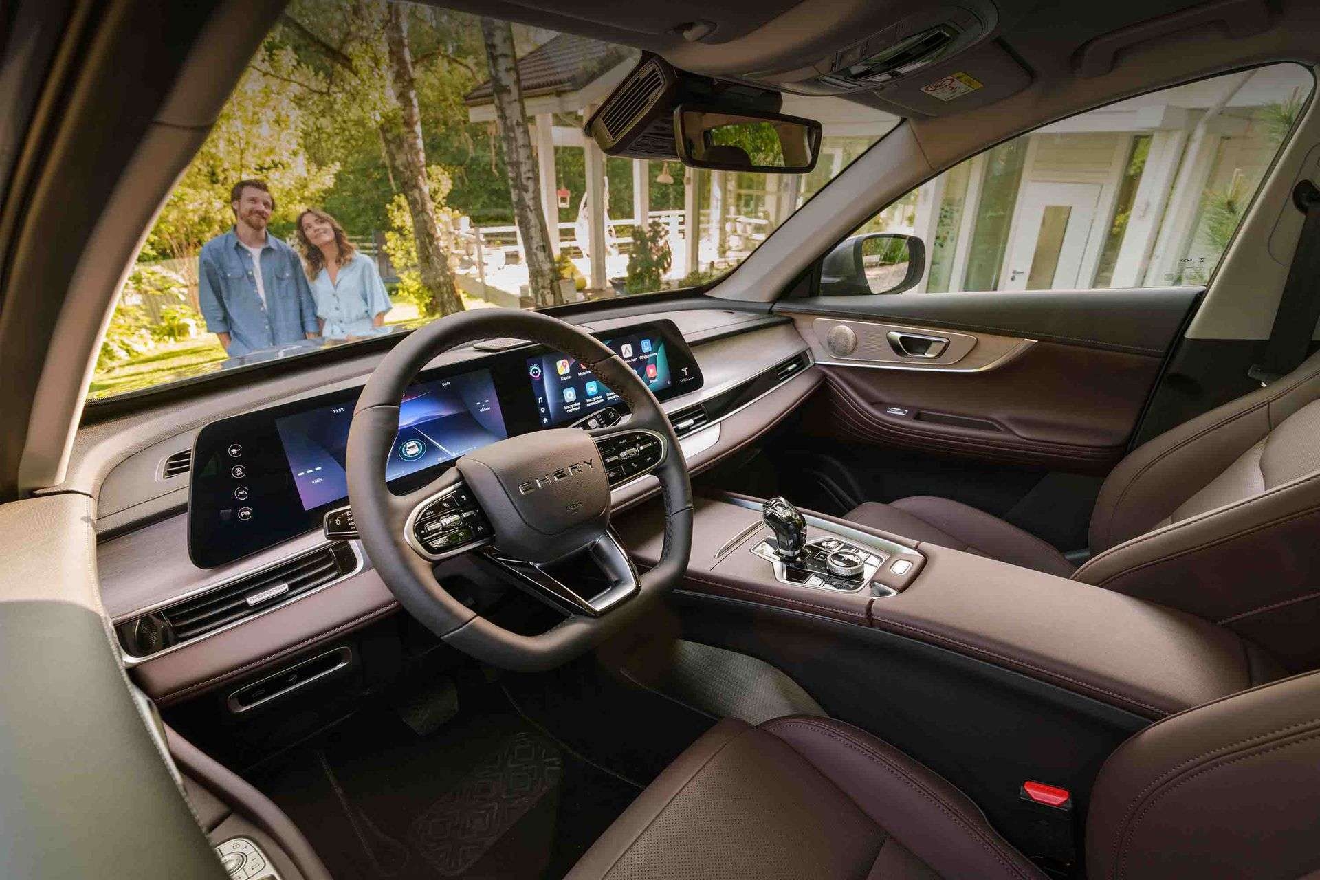 Интерьер салона <br>Chery Tiggo 7 Pro MAX  NEW