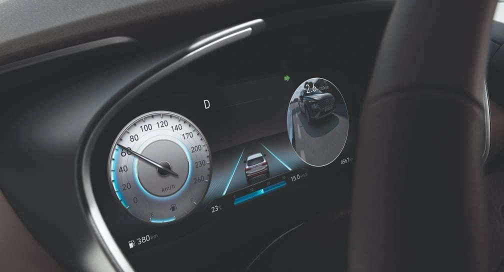 Интерьер салона <br>Hyundai Santa Fe