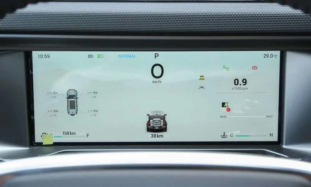 Интерьер салона <br>Jetour T2