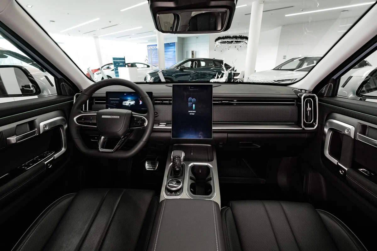 Интерьер салона <br>Jaecoo J7