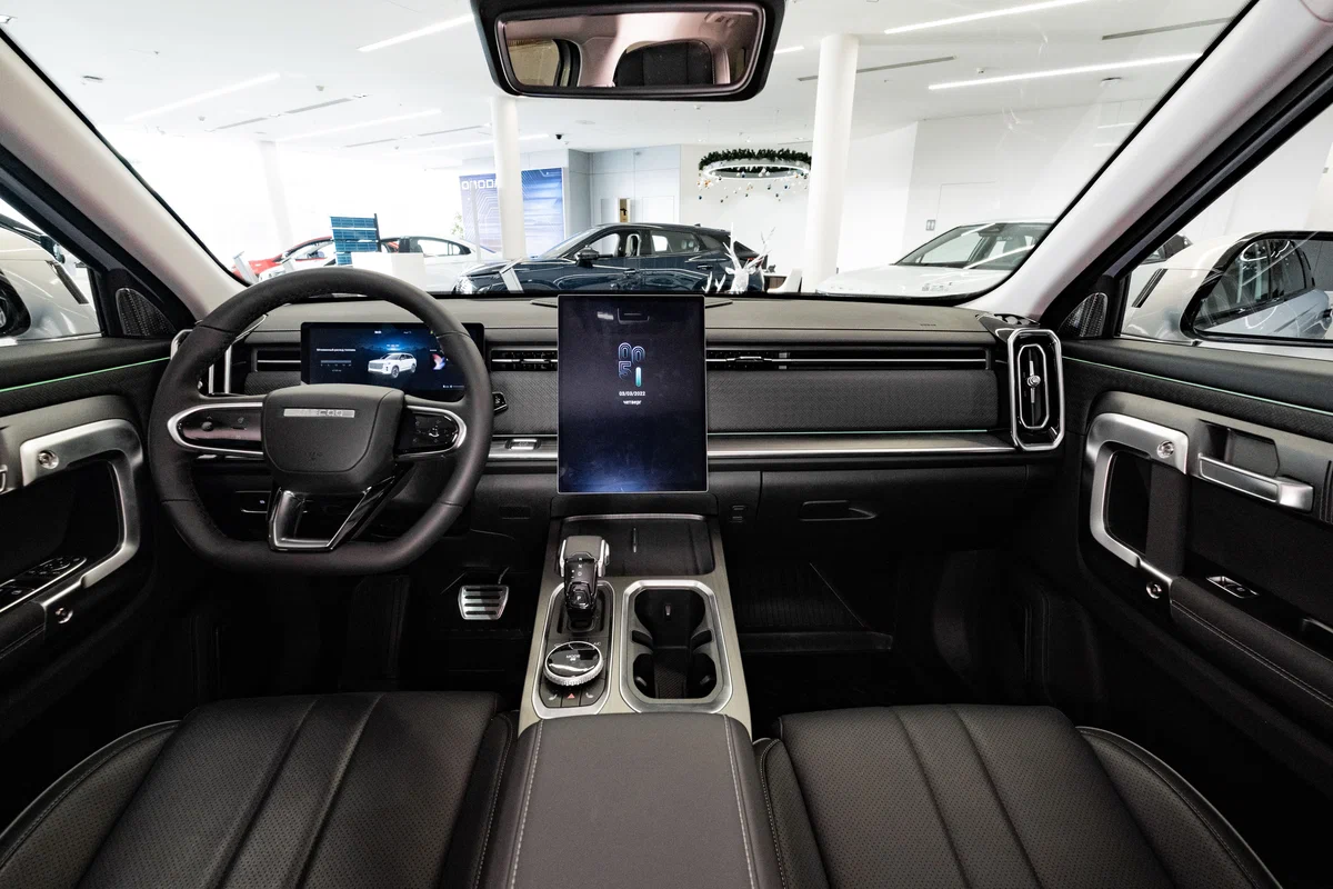 Интерьер салона <br>Jaecoo J7