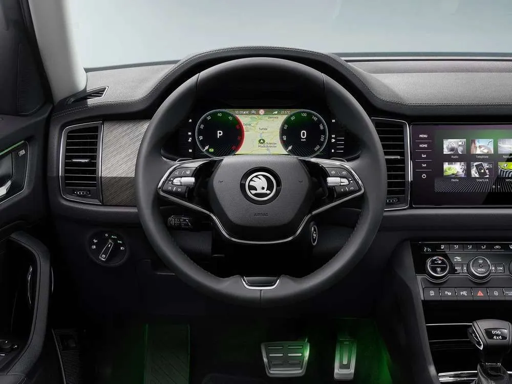 Интерьер салона <br>Skoda Kodiaq