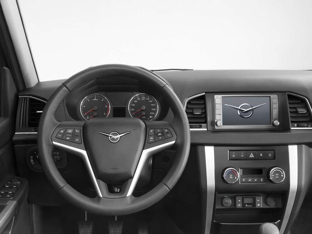 Интерьер салона <br>УАЗ Patriot