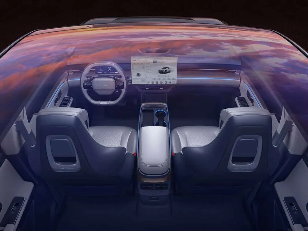 Интерьер салона <br>Jetour Dashing