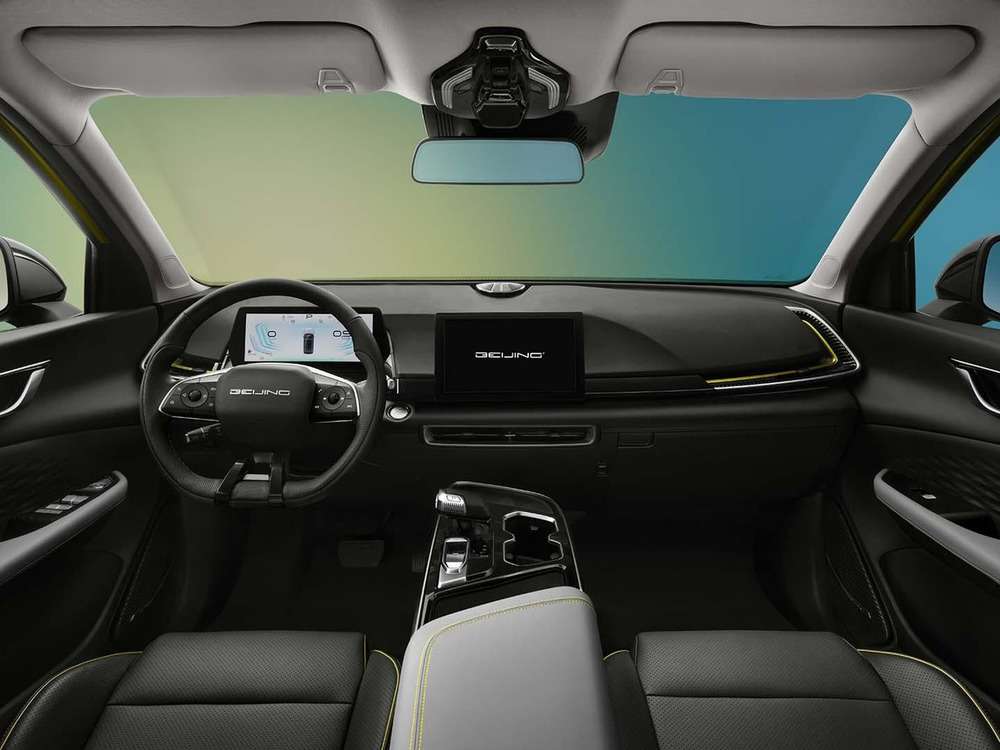 Интерьер салона <br>BAIC X55