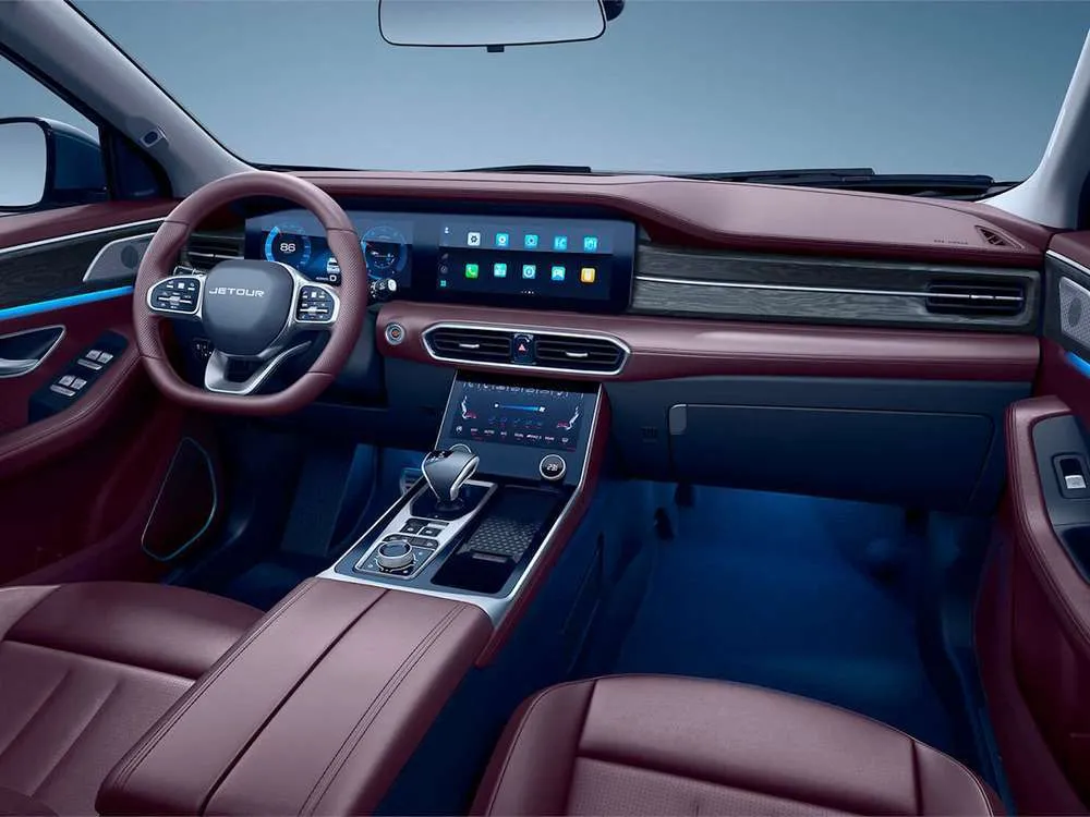 Интерьер салона <br>Jetour X90 Plus