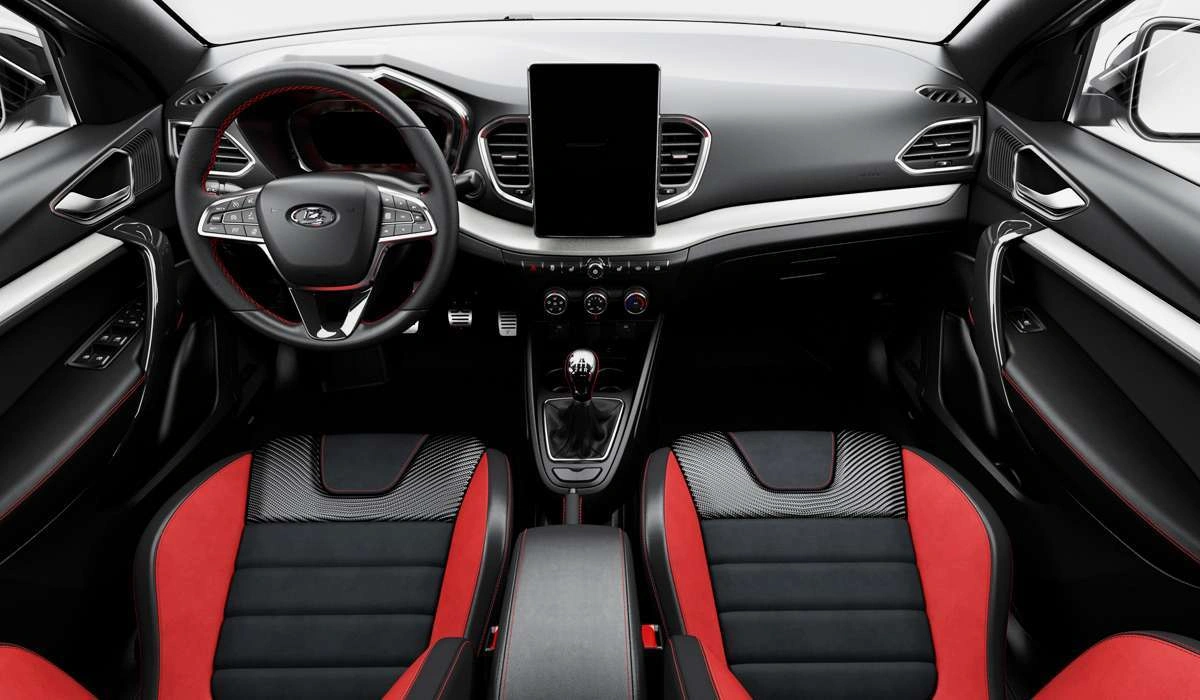 Интерьер салона <br>Lada Vesta Sportline