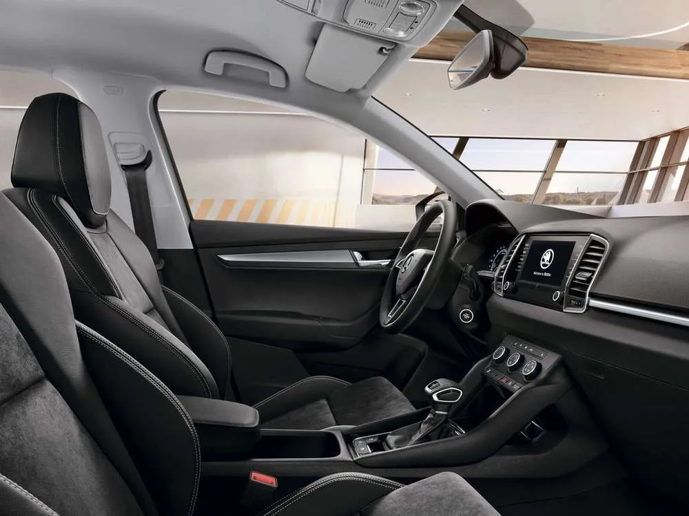 Интерьер салона <br>Skoda Karoq