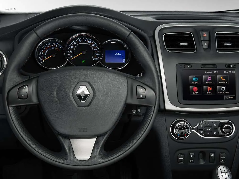 Интерьер салона <br>Renault Sandero Stepway