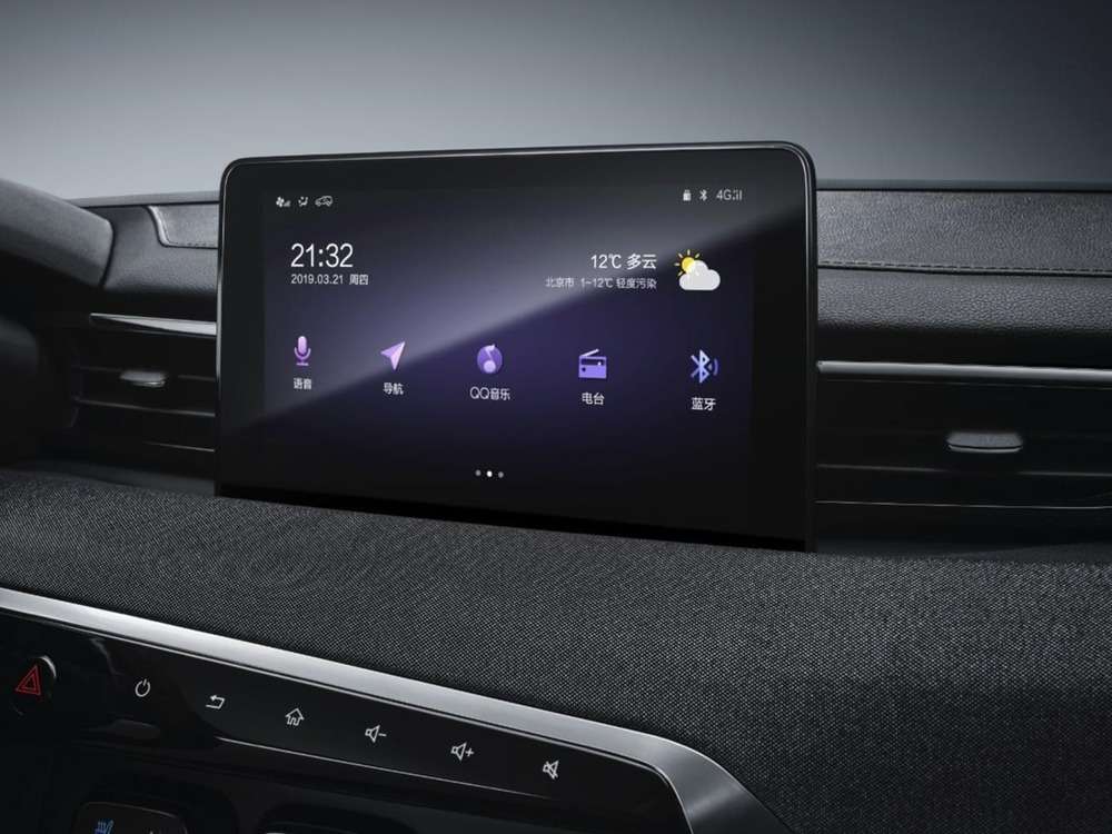 Интерьер салона <br>BAIC X35