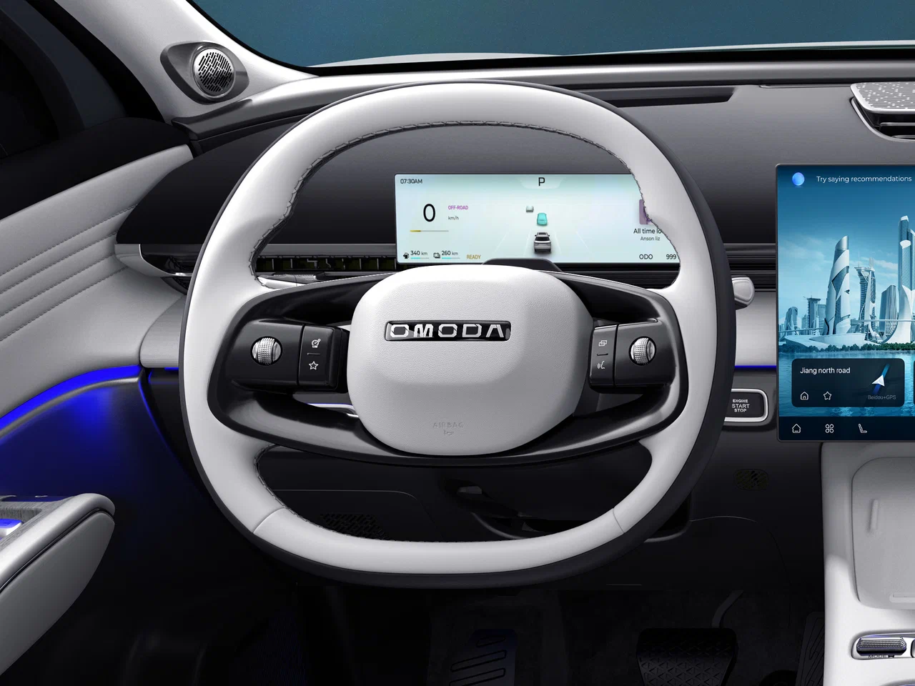 Интерьер салона <br>Omoda C7