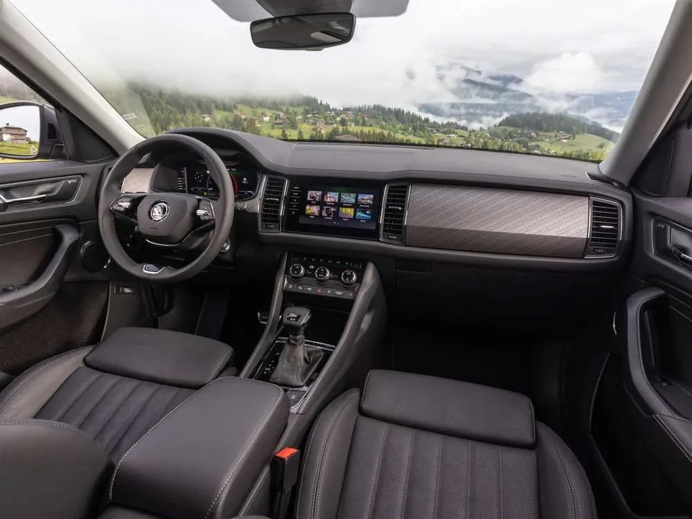 Интерьер салона <br>Skoda Kodiaq