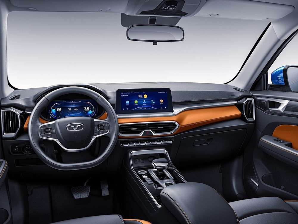 Интерьер салона <br>KAIYI X3 Pro