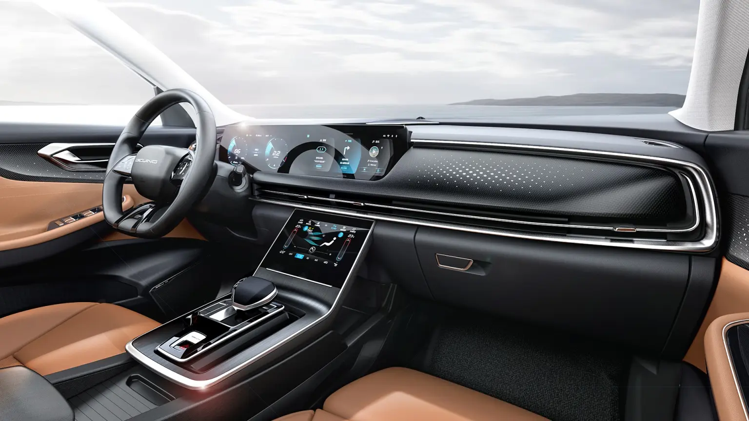 Интерьер салона <br>BAIC X75