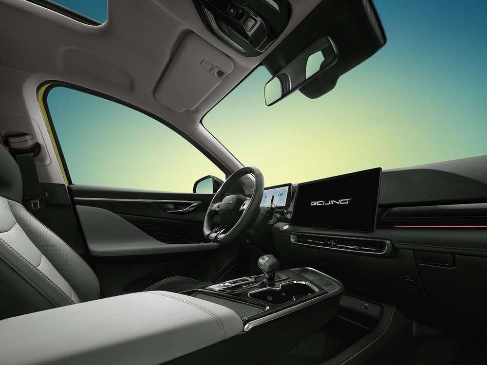 Интерьер салона <br>BAIC X55
